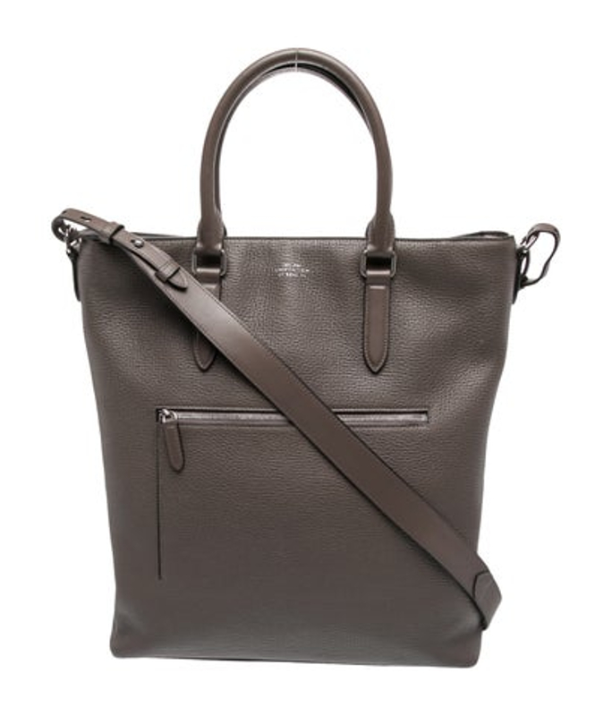 Smythson Leather Messenger Bag