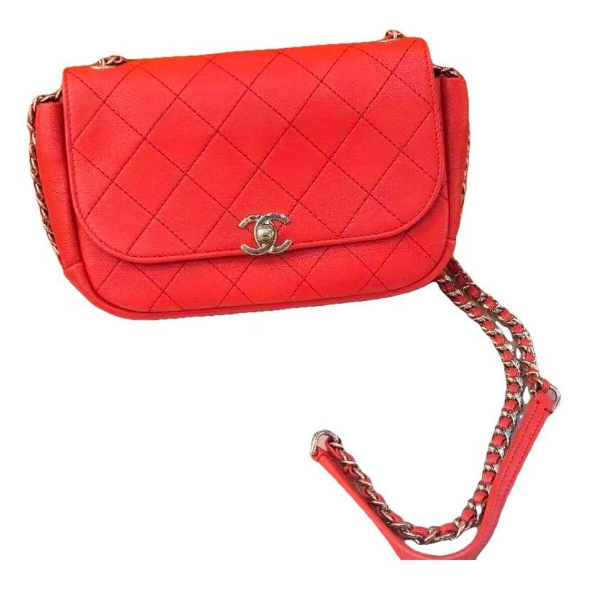 Leather handbag