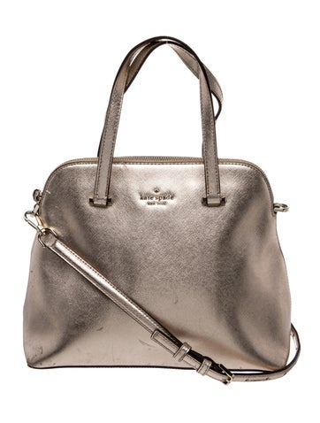 Saffiano Leather Top Handle Bag