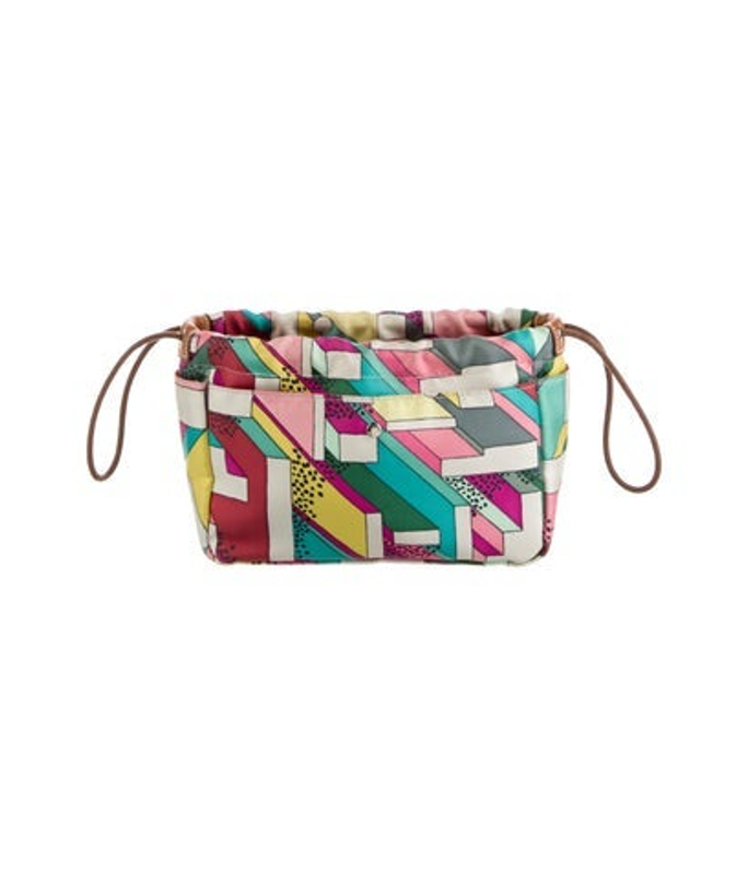 Hermes On A Summer Day Silk Fourbi 20 Pouch