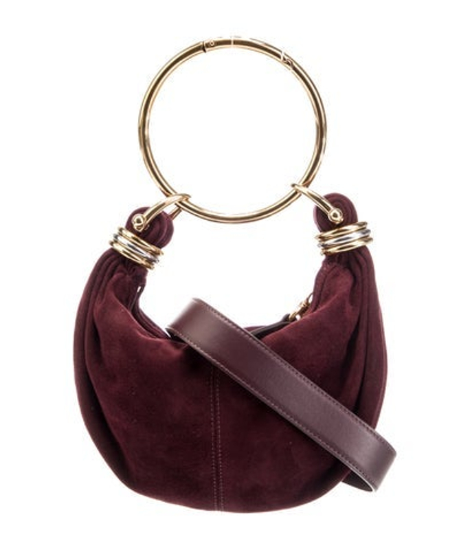 Chloe Suede Bracelet Hobo Bag Mini