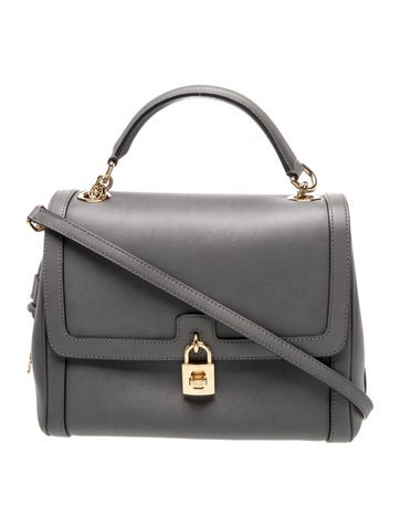 Leather Top Handle Bag