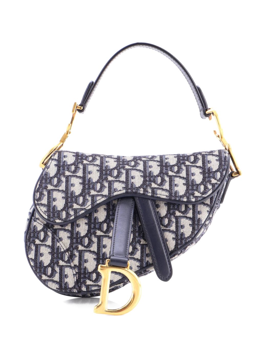 Saddle Handbag Oblique Canvas Mini shoulder bag