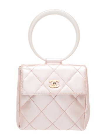 CC Quilted Ring Top Handle Bag