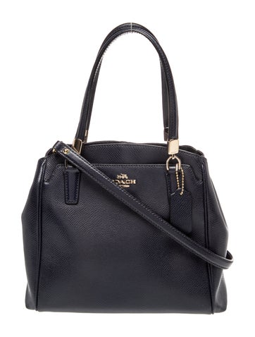 Leather Top Handle Bag