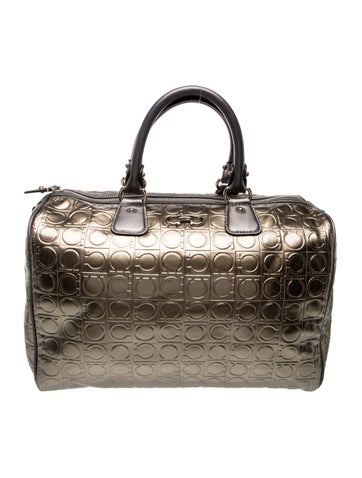 Gancini Top Handle Bag