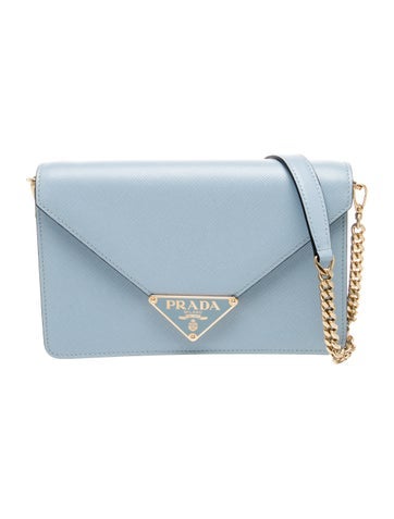 Saffiano Leather Clutch