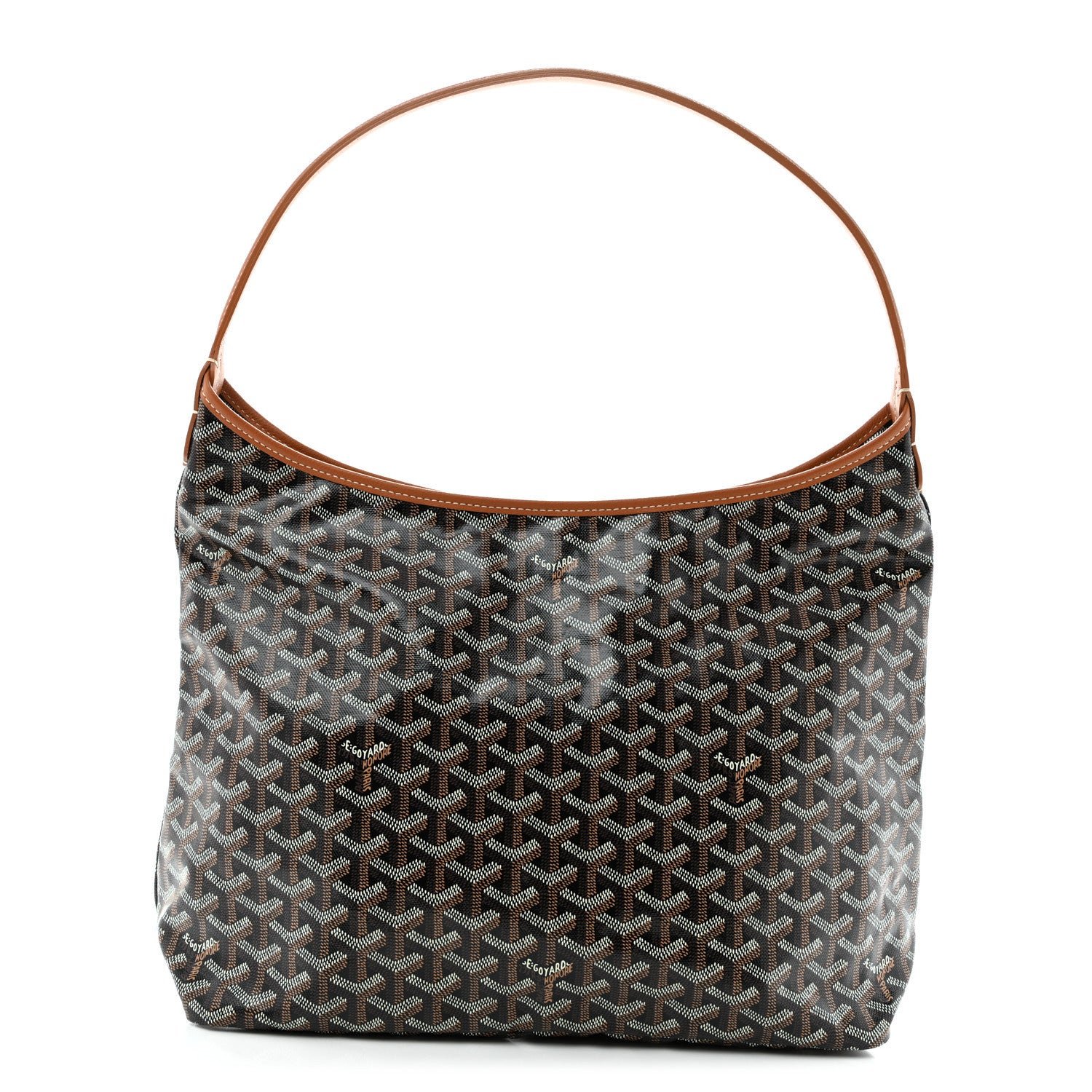 Goyard Goyard Goyardine Boheme Hobo Black Gold