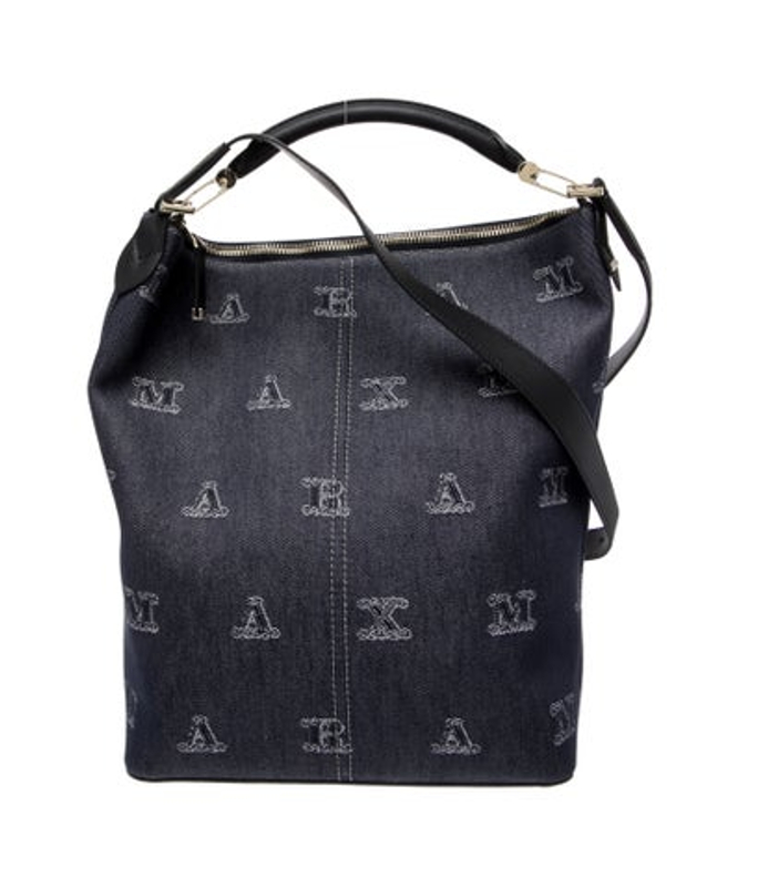 Max Mara Mara Denim Shoulder Bag