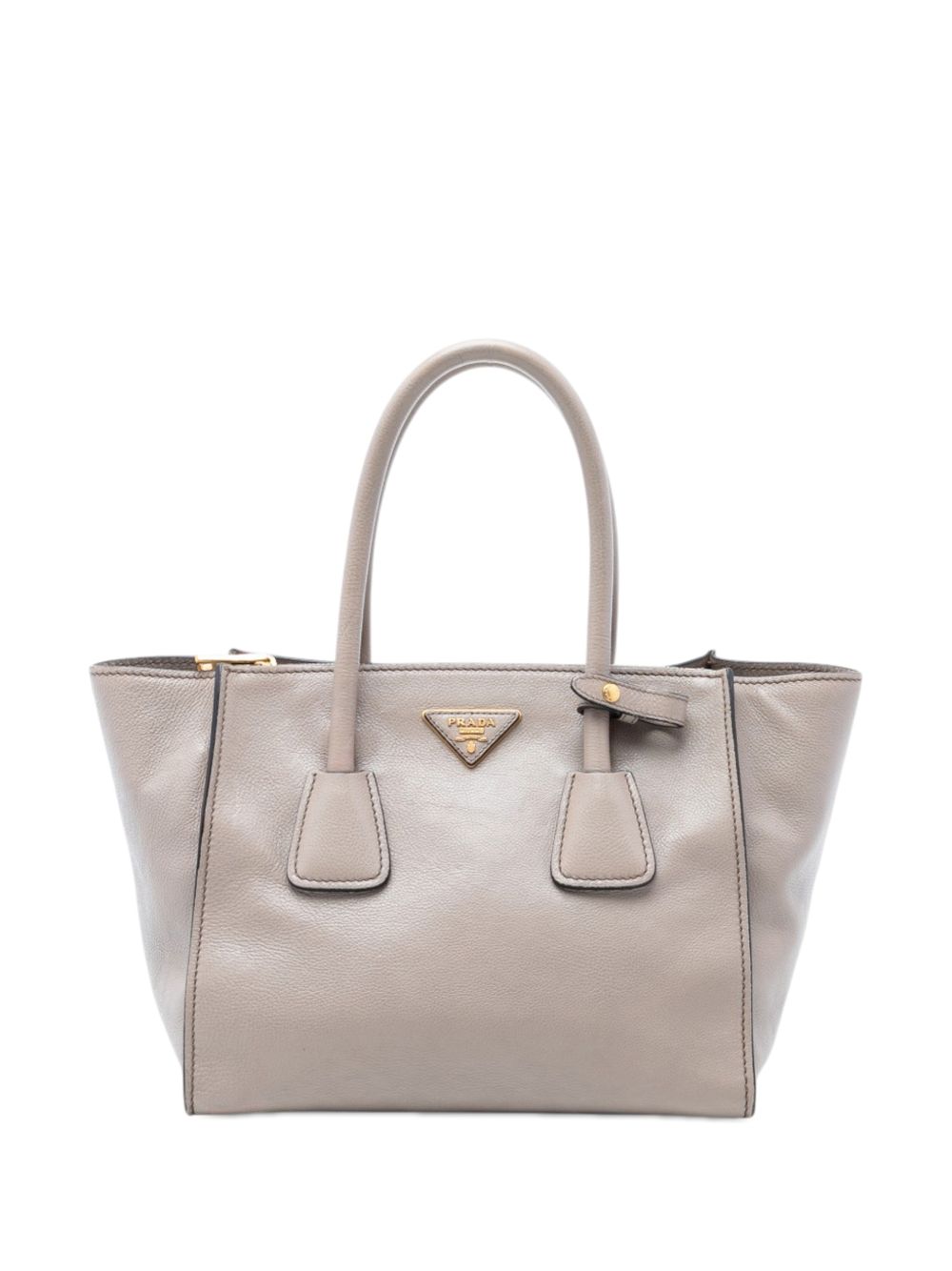 2010-2025 Glace Calf Twin Pocket Double Handle satchel