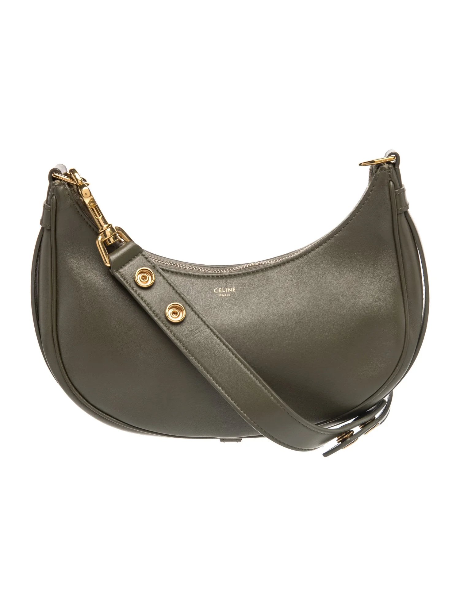Celine Calfskin Ava Strap Hobo Medium