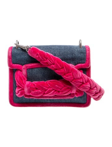 Miu Miu Denim Shoulder Bag