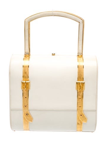 Leather Top Handle Bag