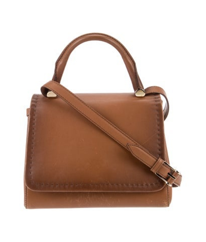 Max Mara Mara Leather Top Handle Bag
