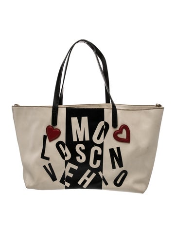 Moschino Leather Tote
