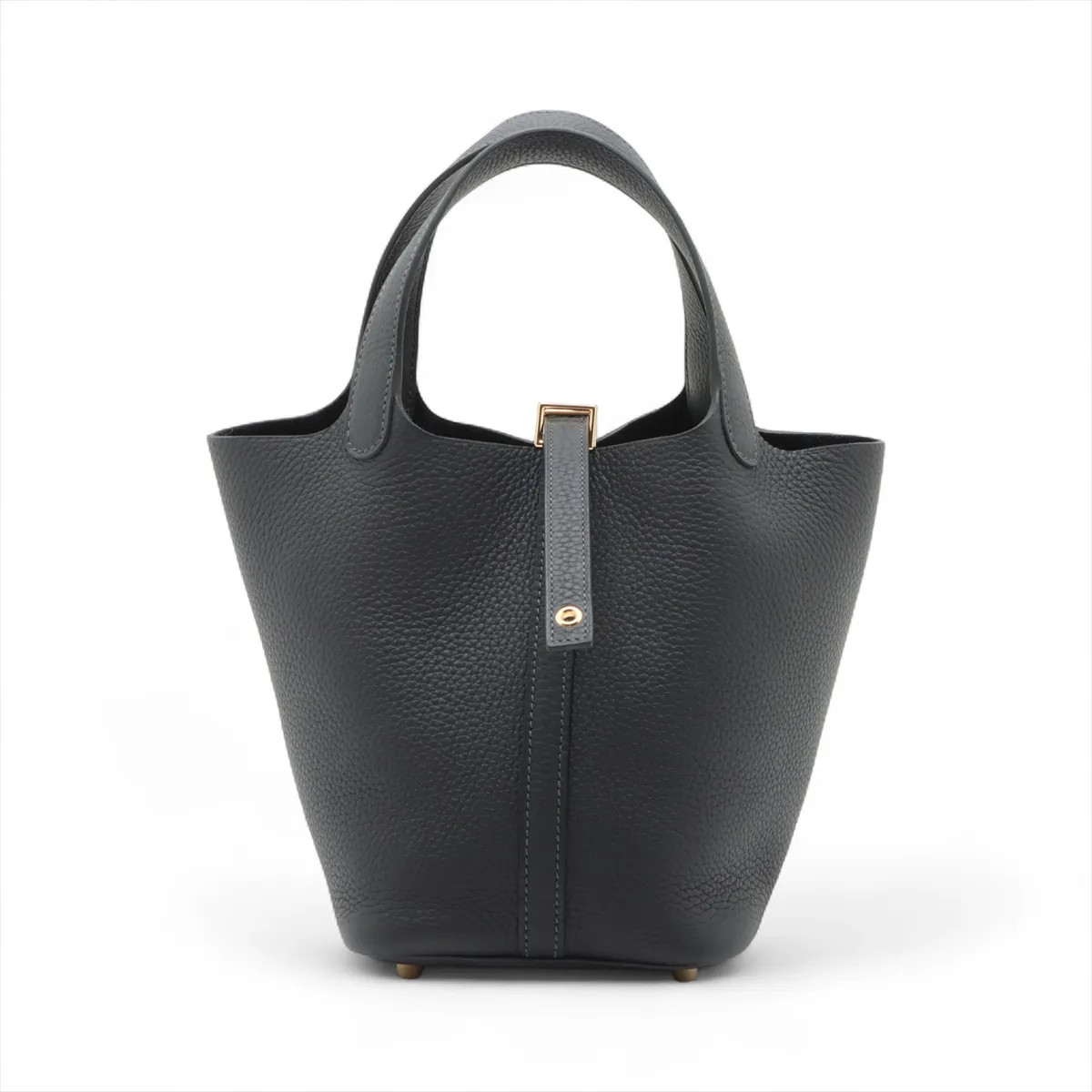 Hermès Picotin Lock 18 PM Taurillon Clemence Cavan Gold Metal Fittings
