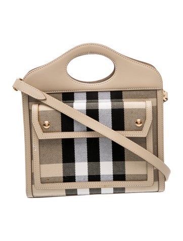 House Check Mini Pocket Bag Mini