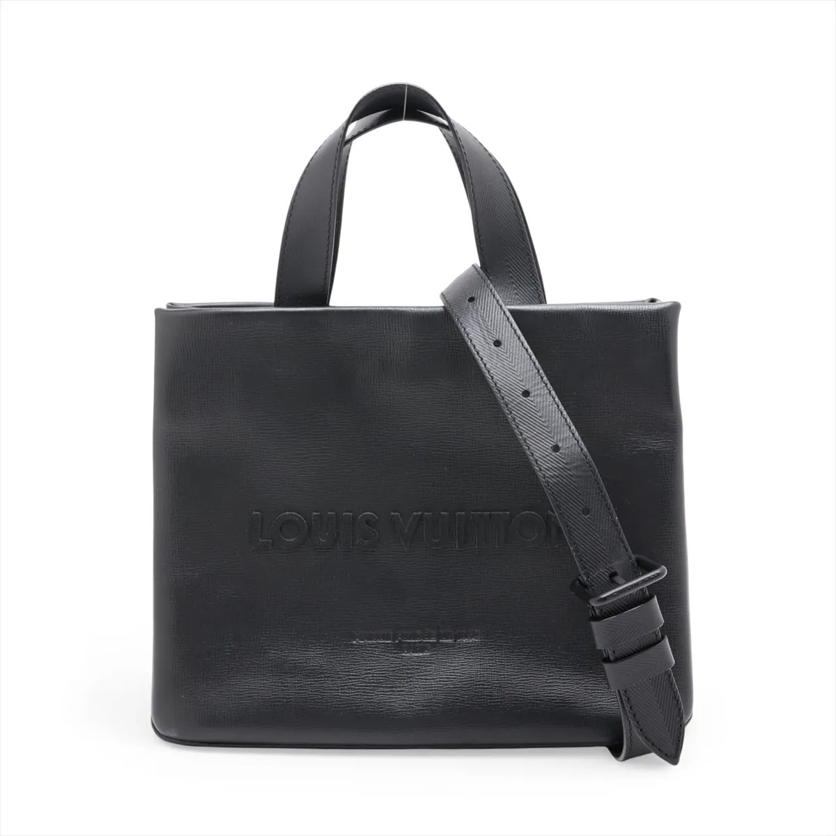 Louis Vuitton Logo Shopper tote mini M28311 Black There was an RFID response