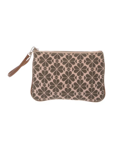 Kate Spade Canvas Clutch