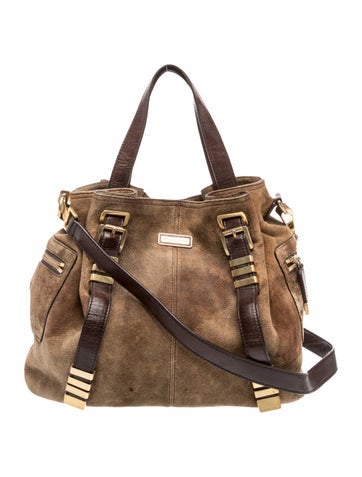 Suede Shoulder Bag