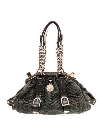 Leather Top Handle Bag