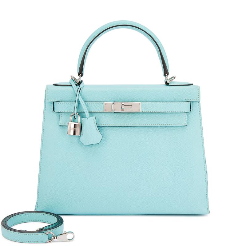 Bleu Atoll Epsom Kelly 28 Sellier Palladium Hardware, 2015