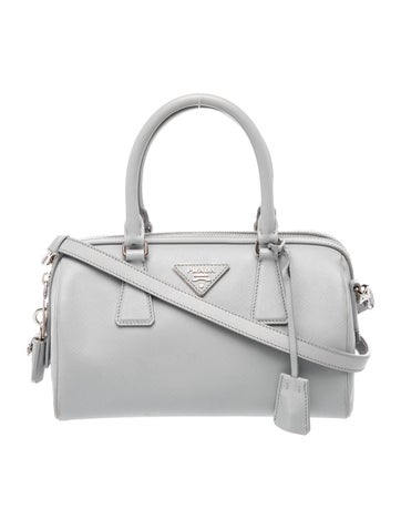 Saffiano Leather Top Handle Bag