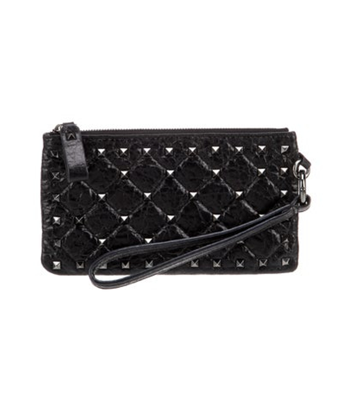 Valentino Leather Clutch W Tags