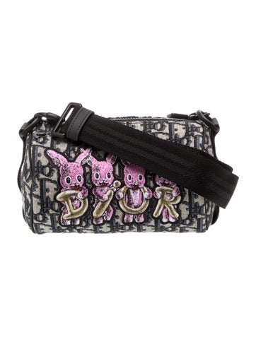 Oblique Jacquard Messenger Bag