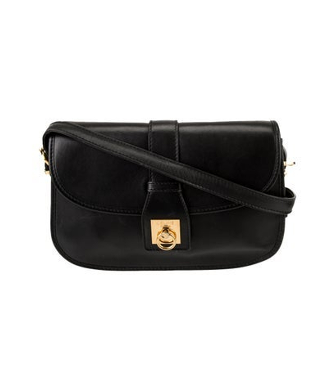 Celine Leather Shoulder Bag Vintage