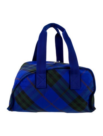 Burberry Canvas Weekender Bag Medium