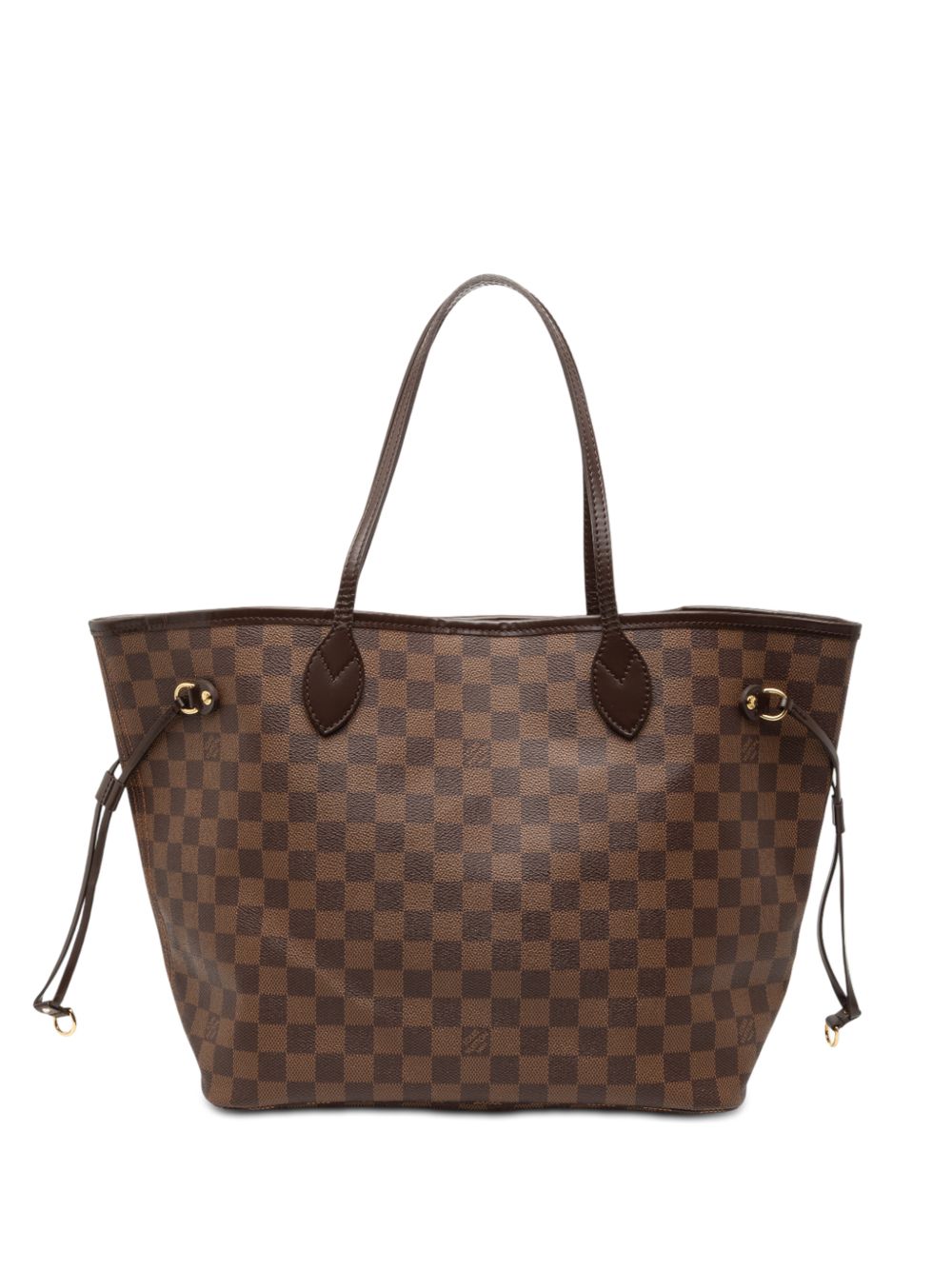 2011 Damier Ebene Neverfull MM tote bag