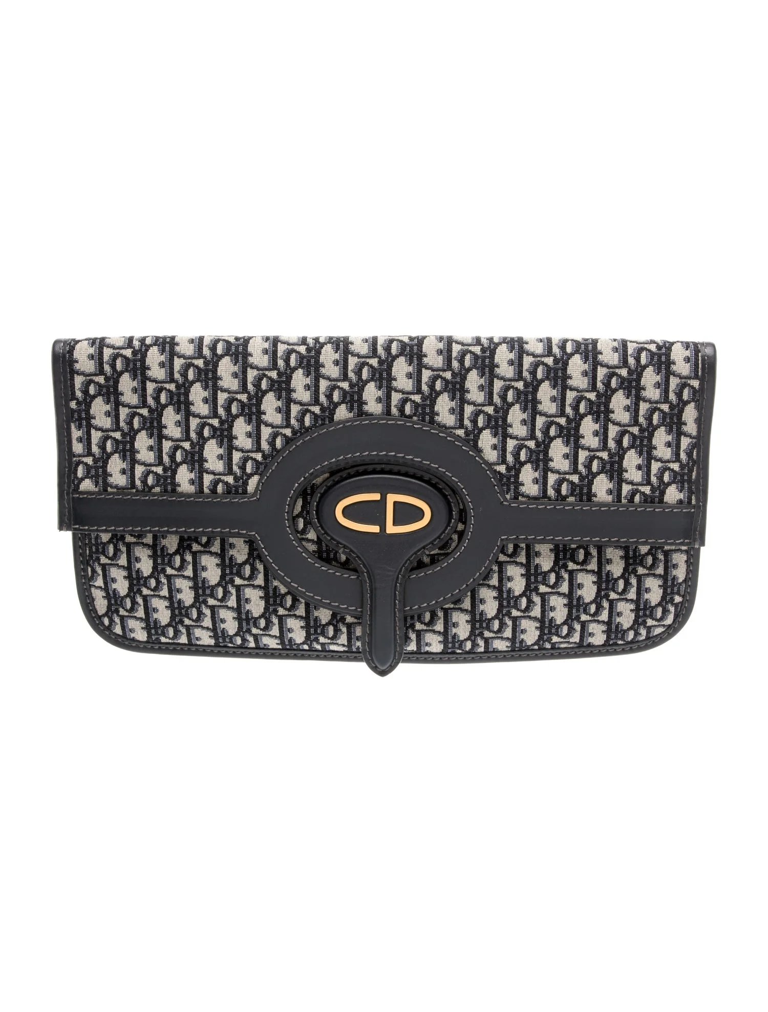 Oblique Jacquard Fold Over