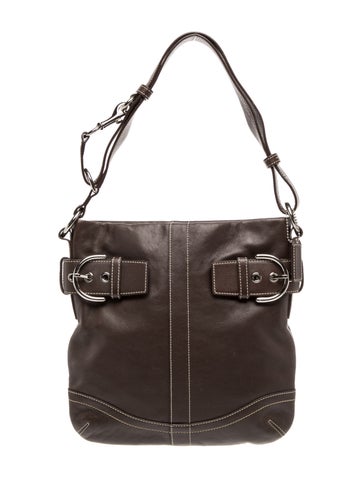 Coach Leather Shoulder Bag