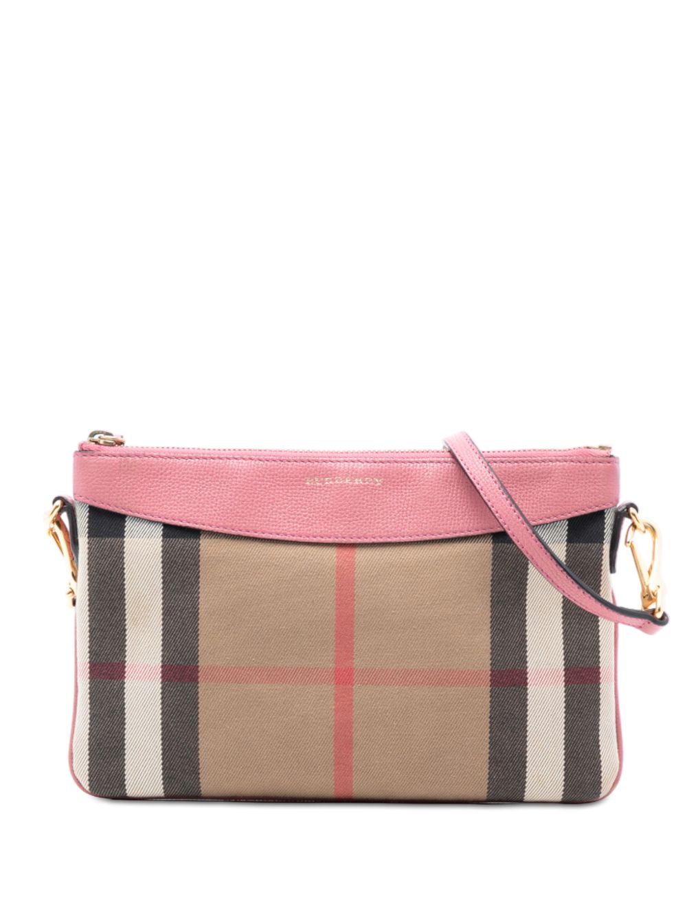 2000-2017 House Check Canvas Derby Peyton crossbody bag