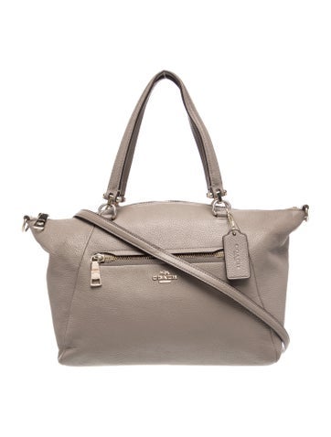 Leather Top Handle Bag