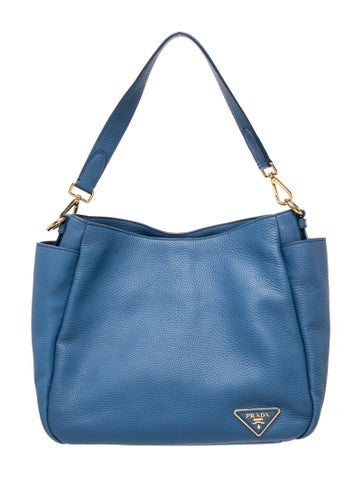 Vitello Daino Leather Shoulder Bag