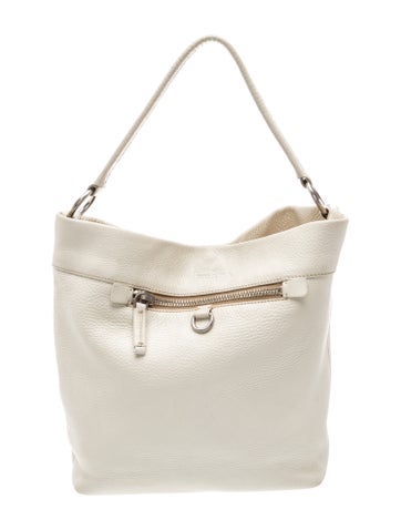 Vitello Daino Leather Shoulder Bag Vintage