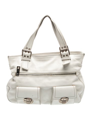 Leather Top Handle Bag