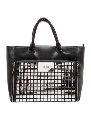 Leather Top Handle Bag