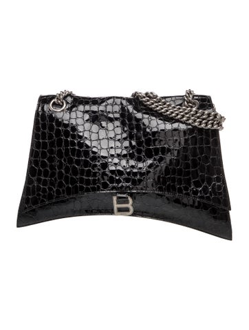 Patent Leather Crush Chain Bag Large 2024