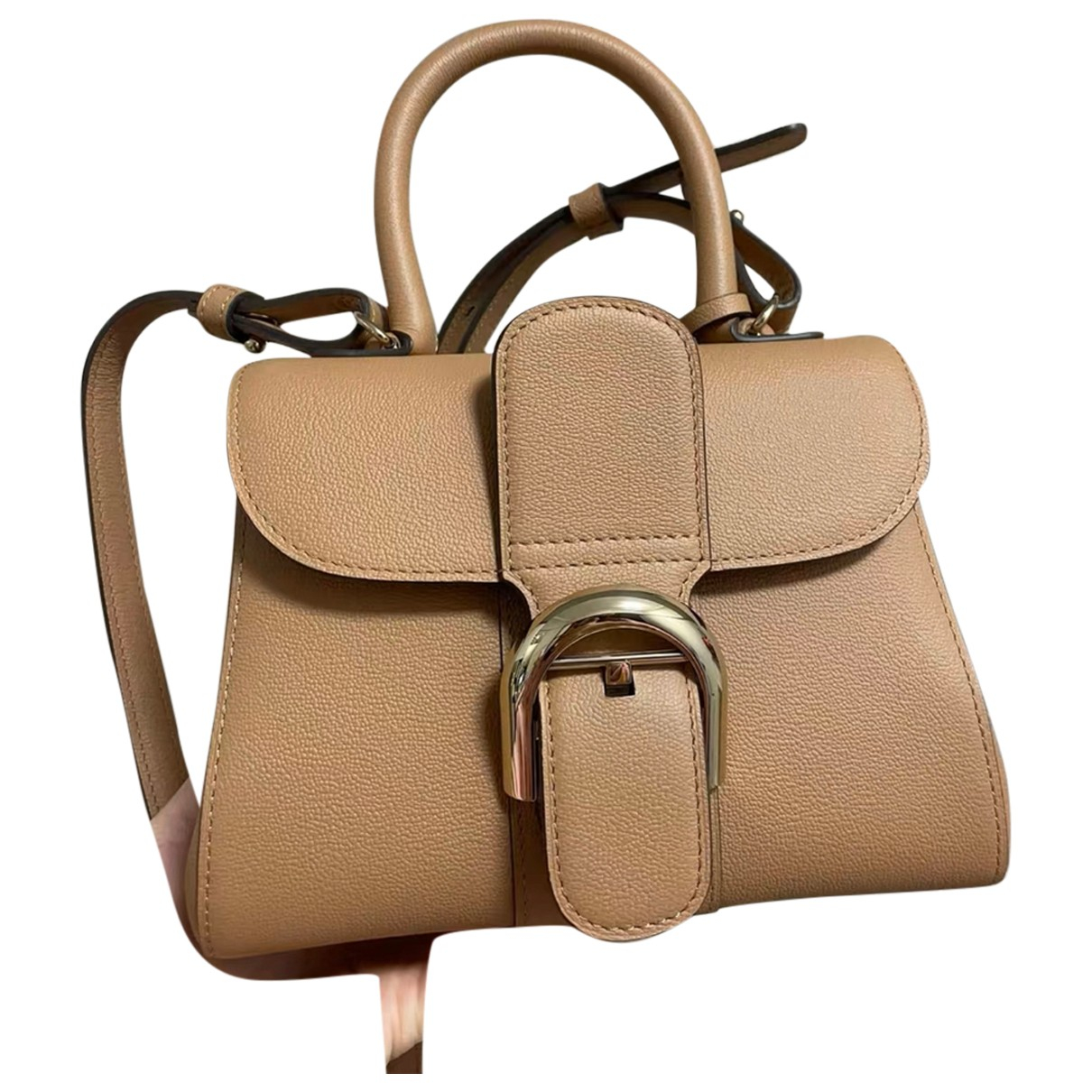 Brillant leather handbag