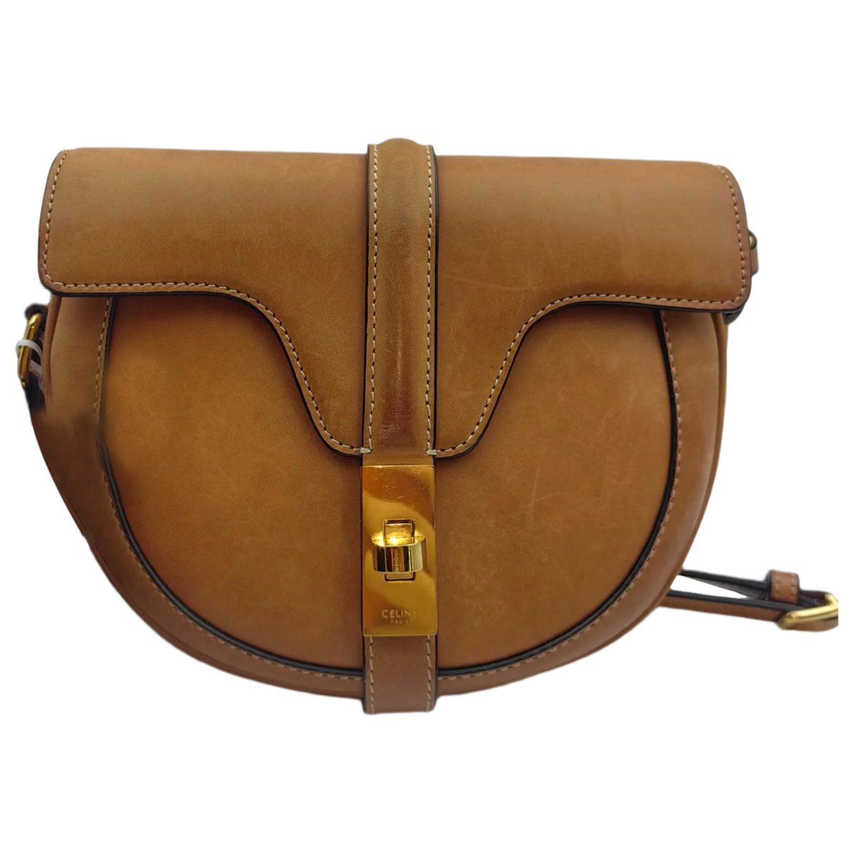 SAC 16 BESACE leather crossbody bag