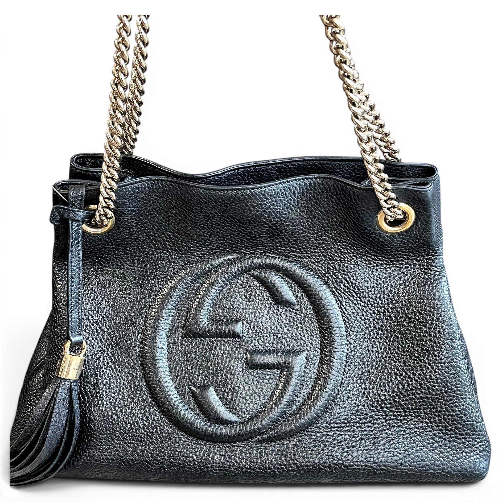 Soho leather tote