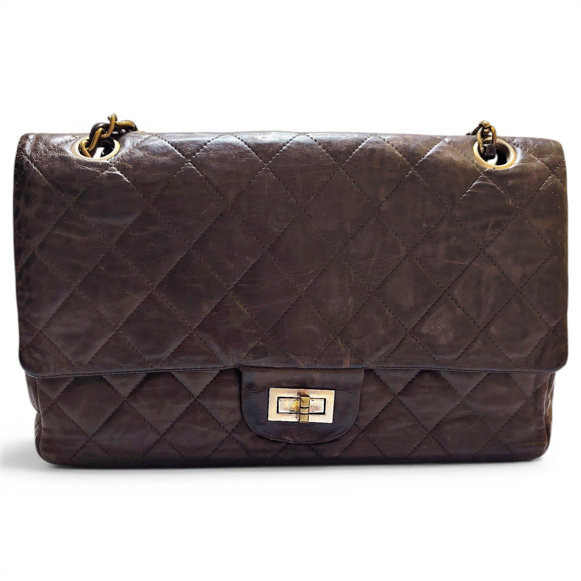 2.55 leather handbag