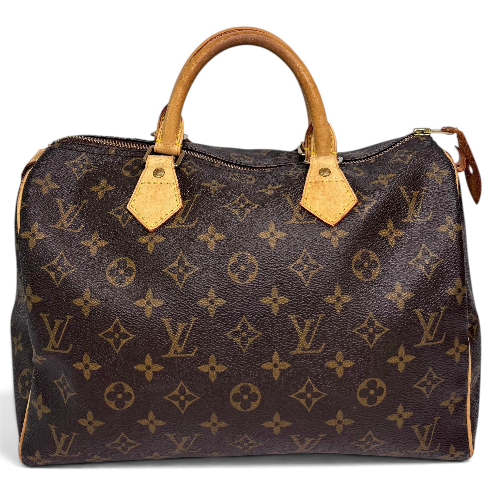 Louis Vuitton Speedy leather handbag