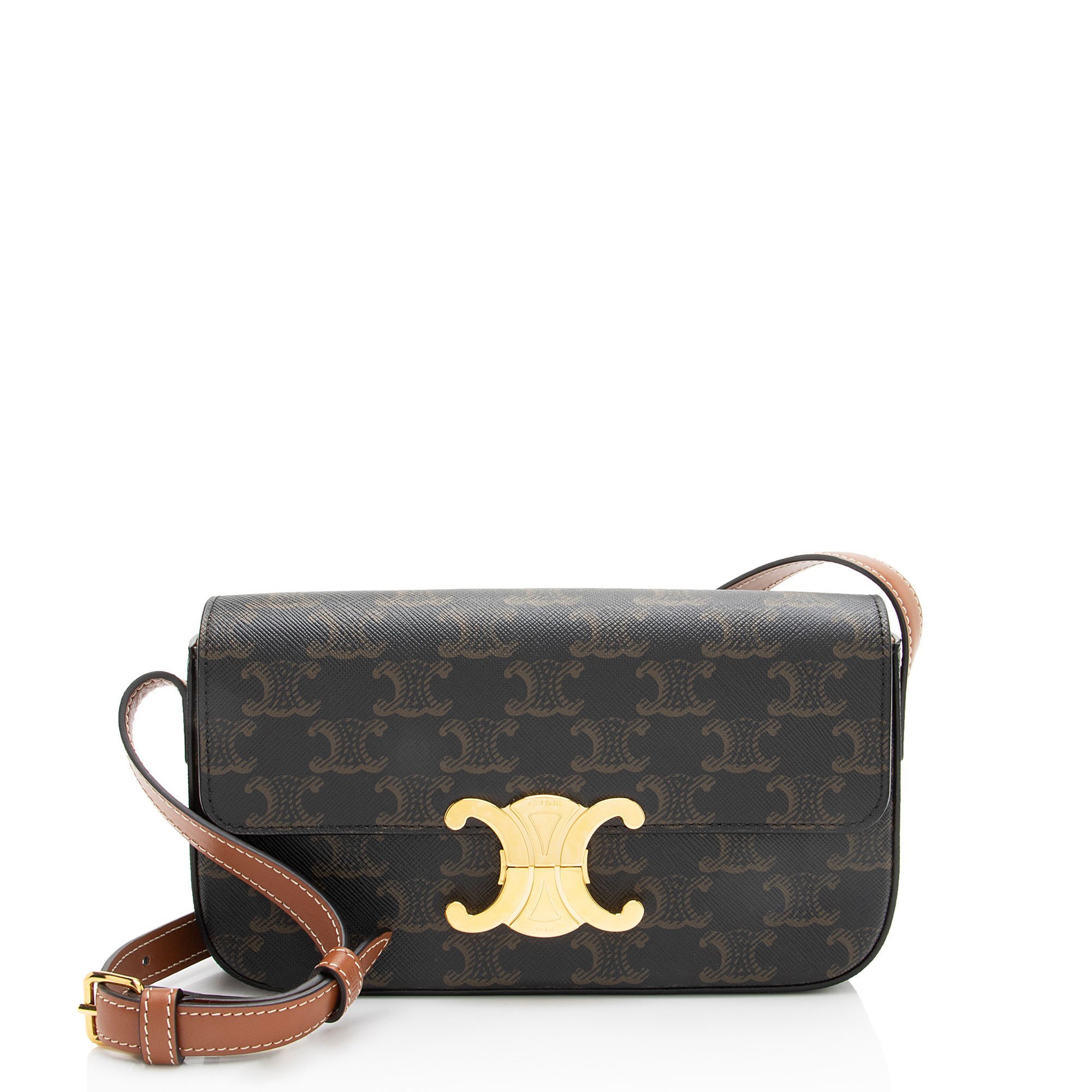 Triomphe cloth handbag