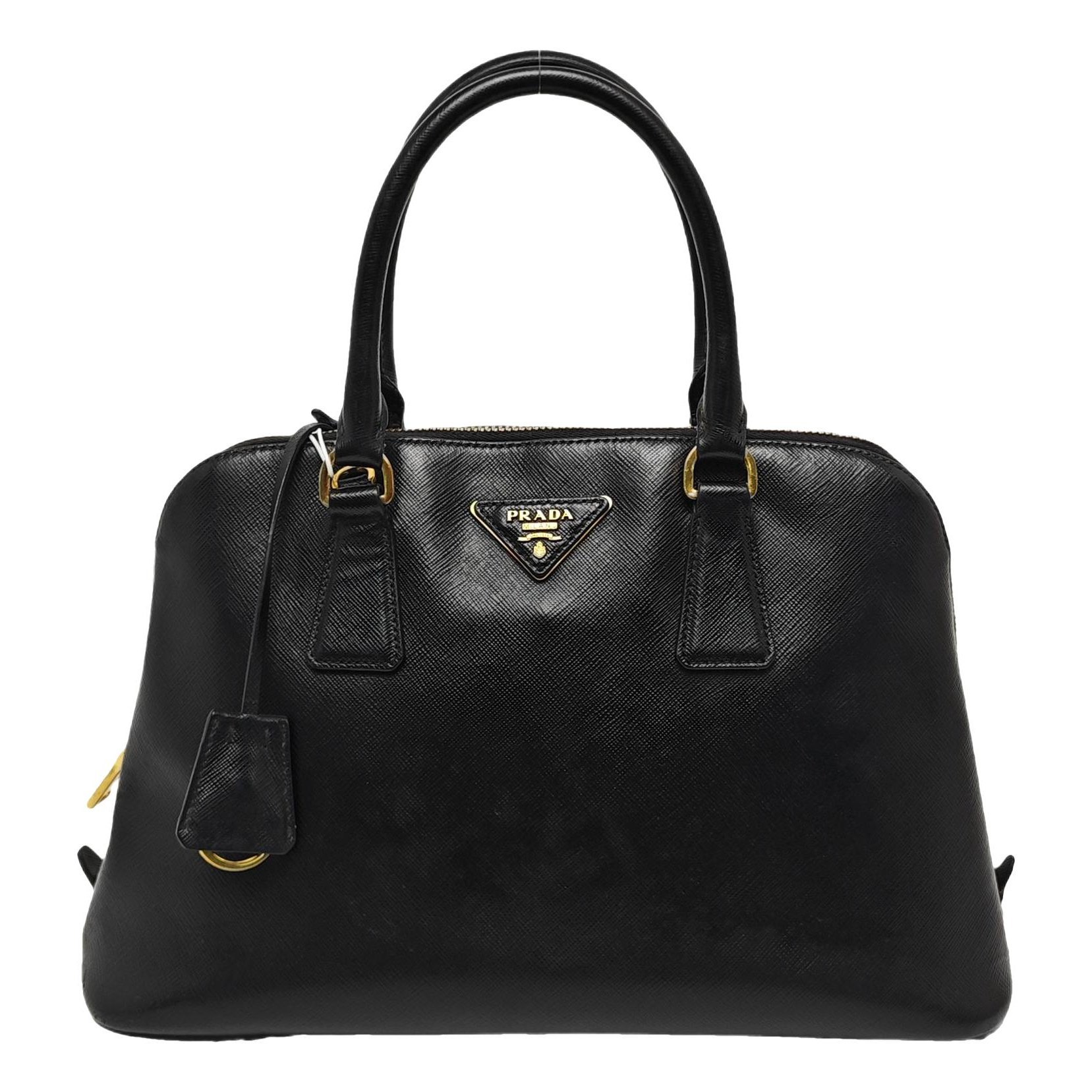 Promenade leather handbag