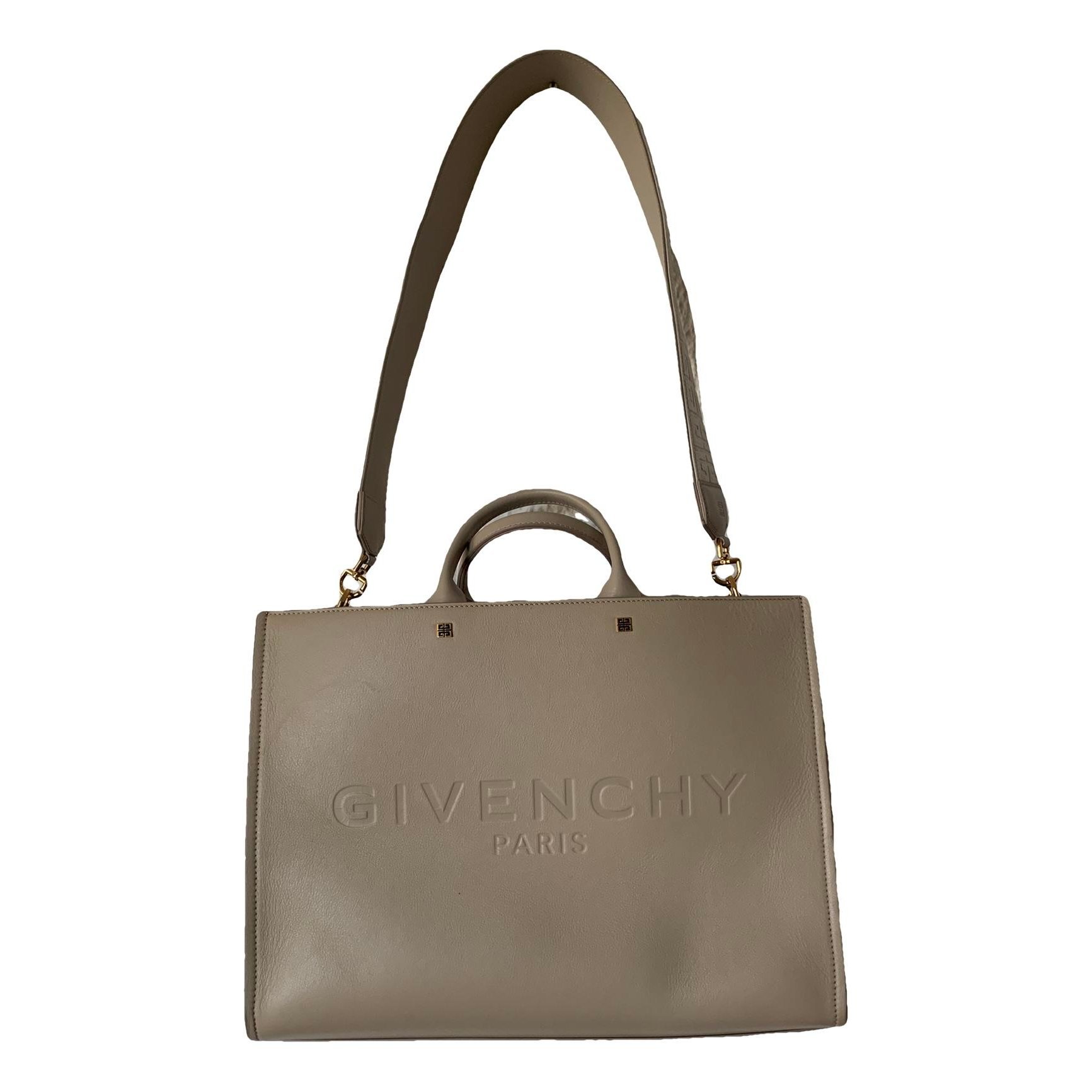 G Tote leather tote
