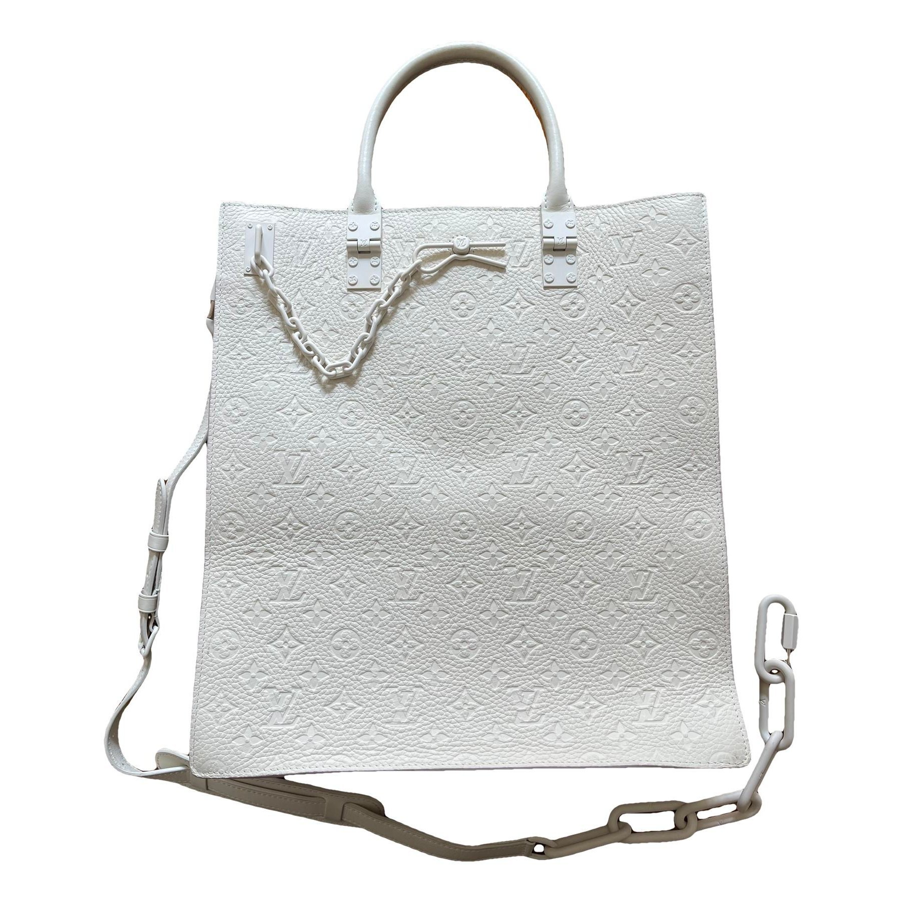 Leather tote